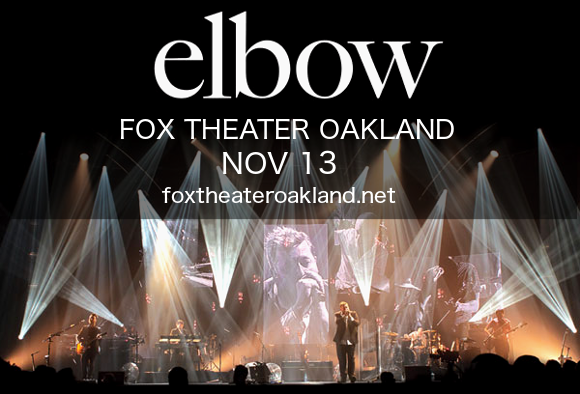 Elbow at Fox Theater Oakland