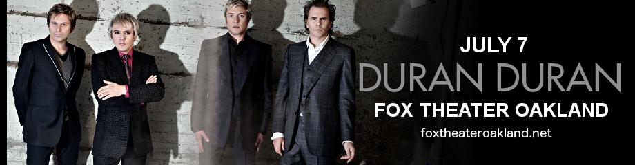 Duran Duran at Fox Theater Oakland
