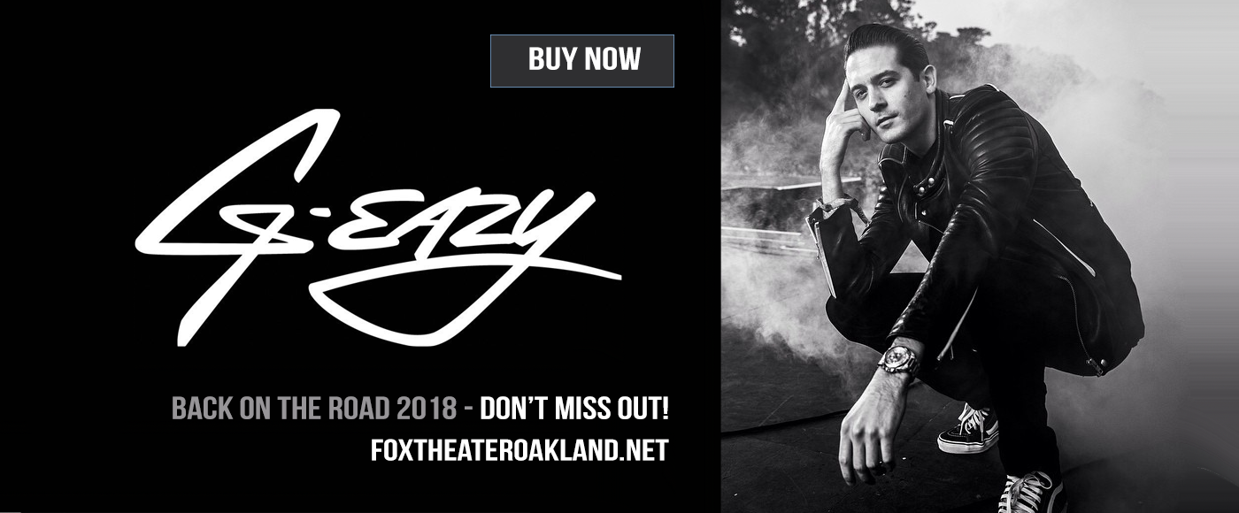 G-Eazy at Fox Theater Oakland