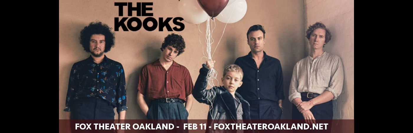 The Kooks at Fox Theater Oakland