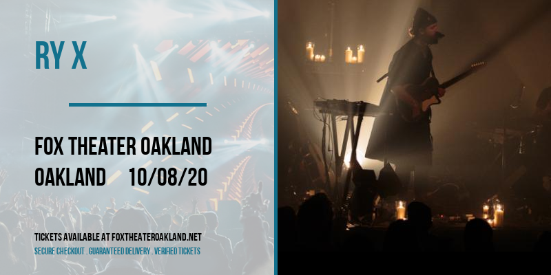 Ry X at Fox Theater Oakland tickets Ry X at Fox Theater Oakland