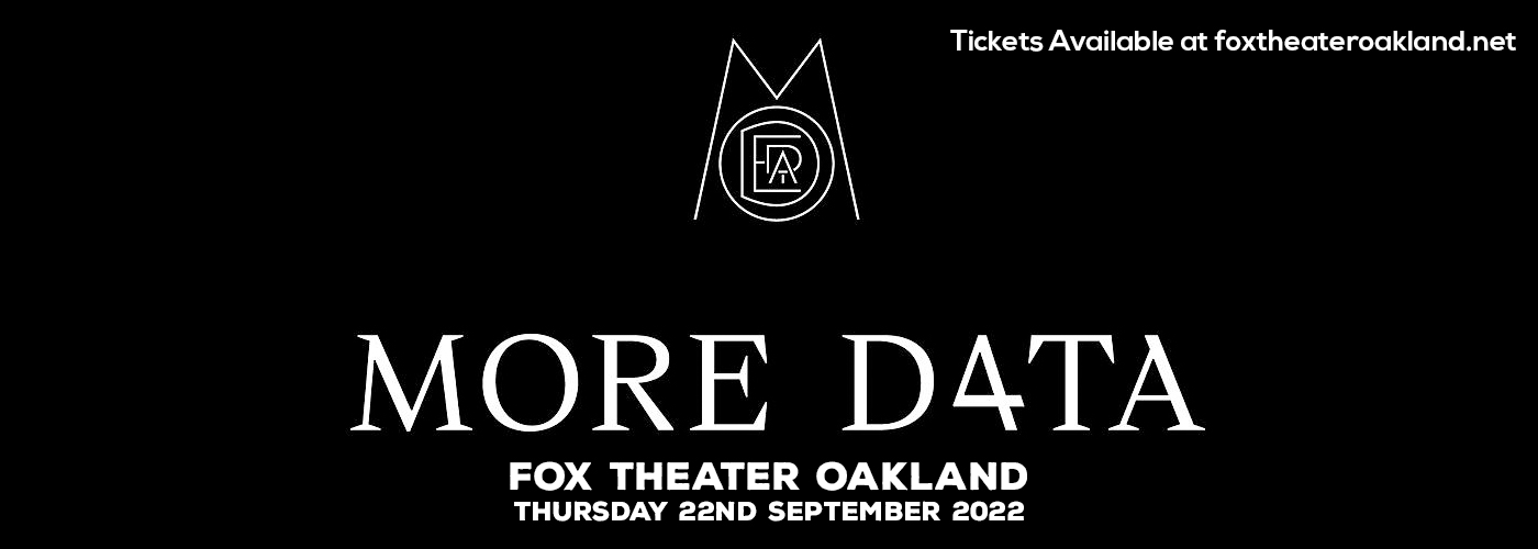 Moderat at Fox Theater Oakland