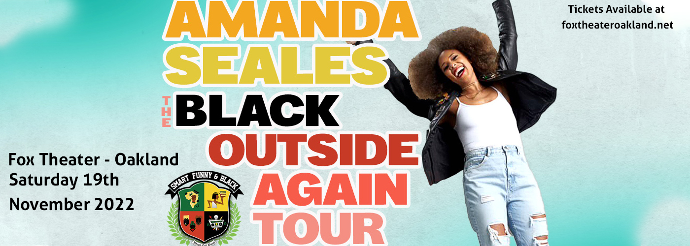 Amanda Seales at Fox Theater Oakland