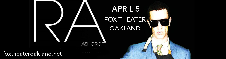 Richard Ashcroft at Fox Theater Oakland