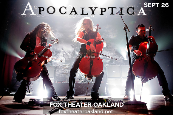 Apocalyptica at Fox Theater Oakland