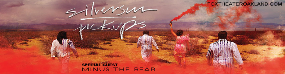 Silversun Pickups & Minus The Bear at Fox Theater Oakland