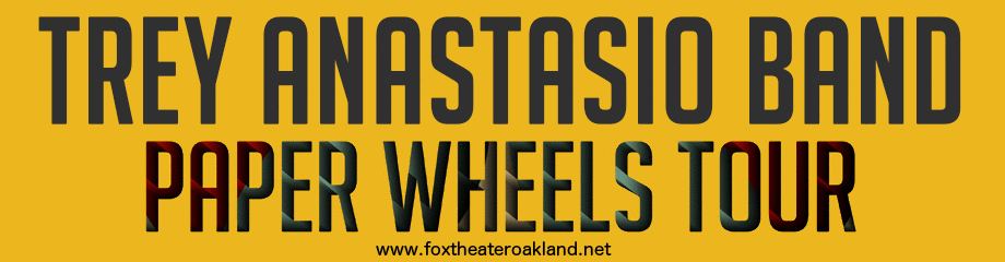 Trey Anastasio at Fox Theater Oakland