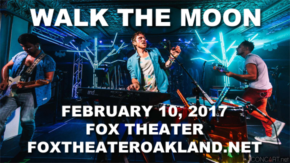 Walk The Moon at Fox Theater Oakland