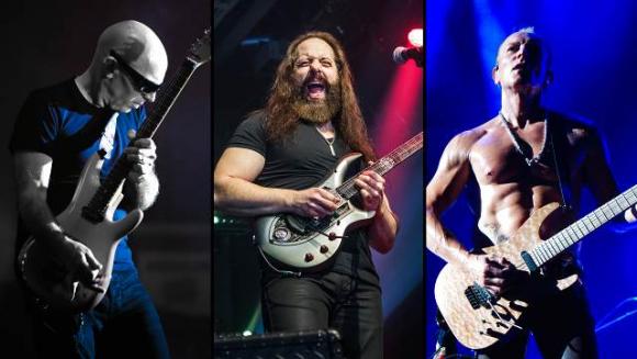 Joe Satriani, John Petrucci & Phil Collen at Fox Theater Oakland