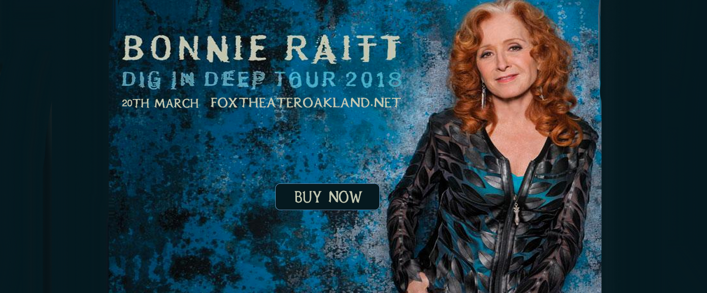 Bonnie Raitt at Fox Theater Oakland
