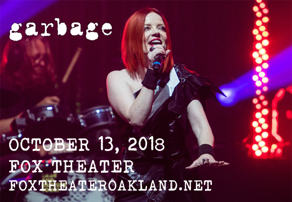 Garbage at Fox Theater Oakland