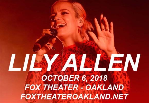 Lily Allen at Fox Theater Oakland