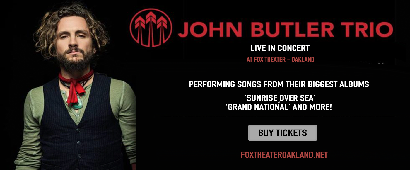 John Butler Trio at Fox Theater Oakland