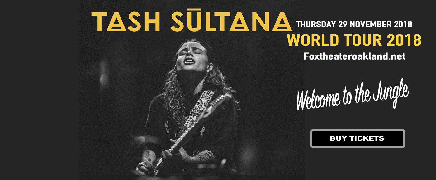 Tash Sultana at Fox Theater Oakland tickets Tash Sultana at Fox Theater Oakland