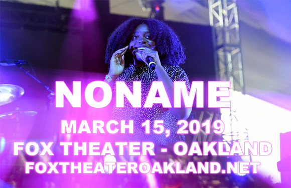 Noname at Fox Theater Oakland