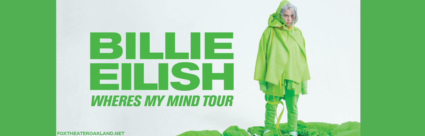 Billie Eilish at Fox Theater Oakland