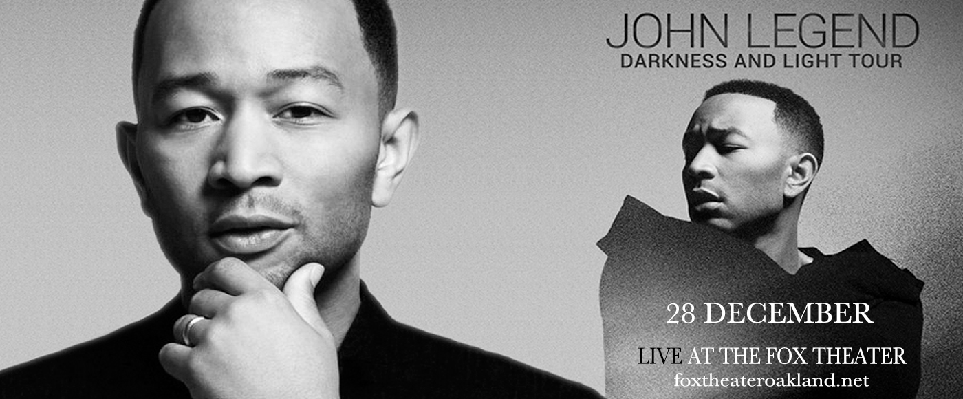 John Legend at Fox Theater Oakland tickets John Legend at Fox Theater Oakland