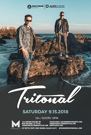 Tritonal at Fox Theater Oakland