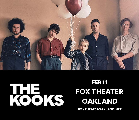 The Kooks at Fox Theater Oakland