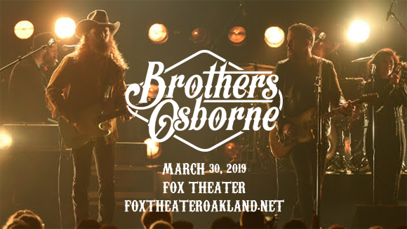 Brothers Osborne at Fox Theater Oakland