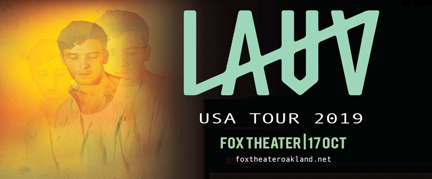 Lauv at Fox Theater Oakland