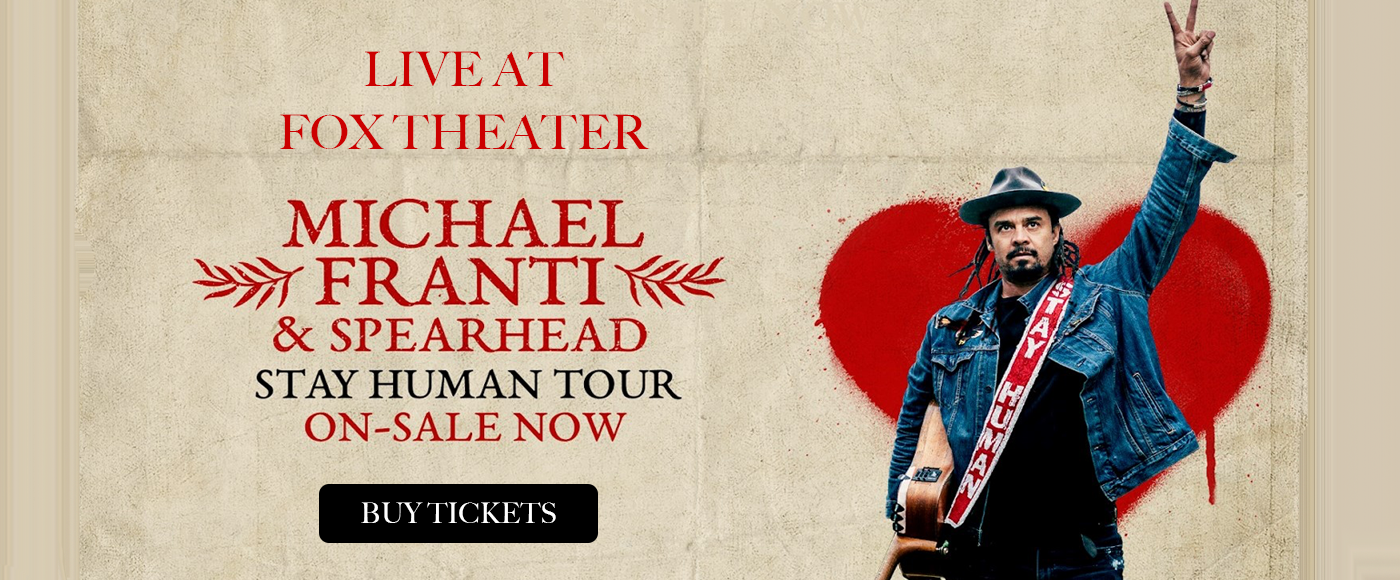 Michael Franti & Spearhead at Fox Theater Oakland