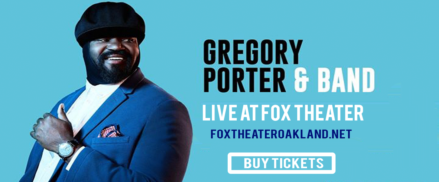 Gregory Porter at Fox Theater Oakland