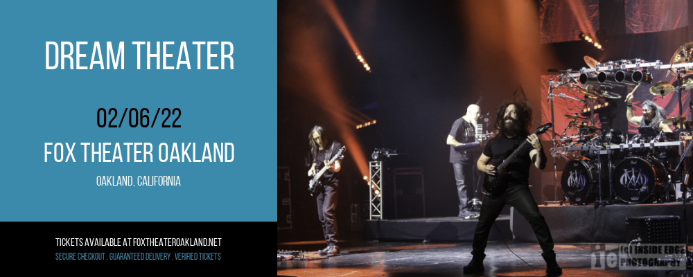 Dream Theater at Fox Theater Oakland tickets Dream Theater at Fox Theater Oakland