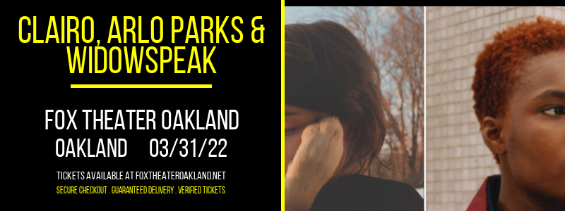 Clairo, Arlo Parks & Widowspeak at Fox Theater Oakland