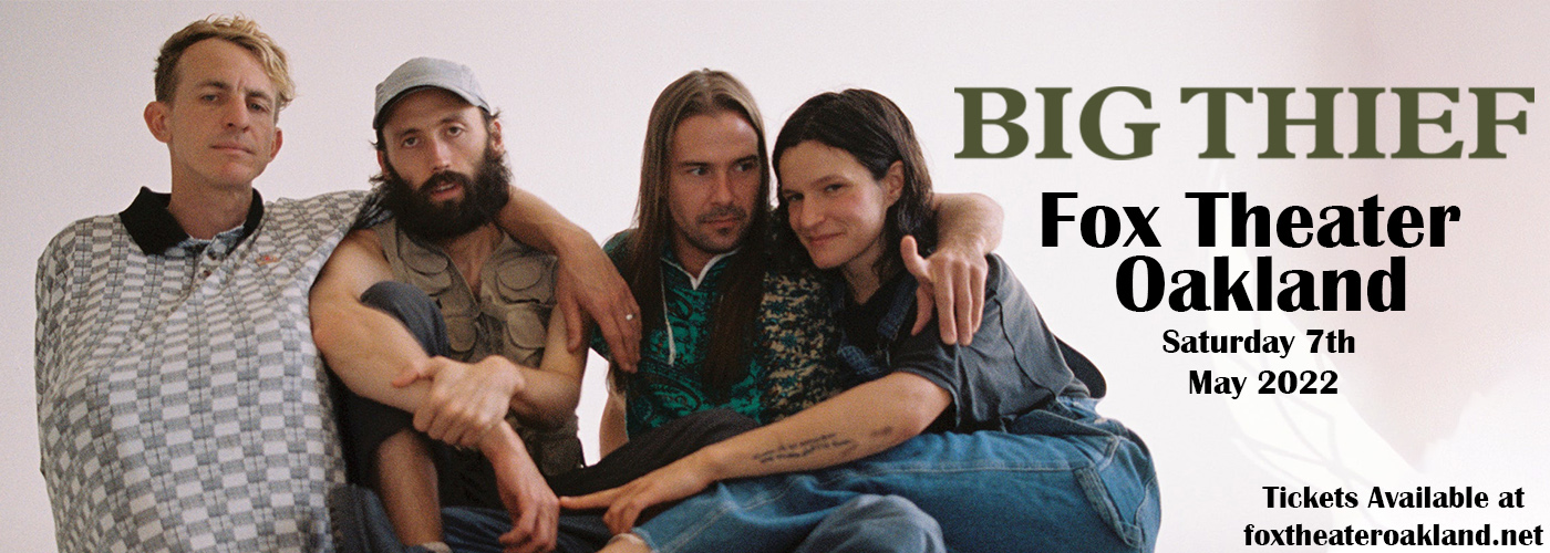Big Thief at Fox Theater Oakland tickets Big Thief at Fox Theater Oakland