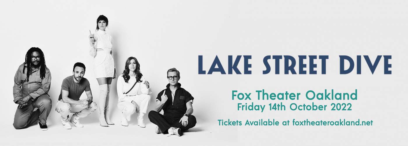 Lake Street Dive at Fox Theater Oakland tickets Lake Street Dive at Fox Theater Oakland
