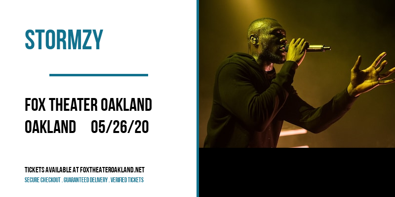 Stormzy [CANCELLED] at Fox Theater Oakland