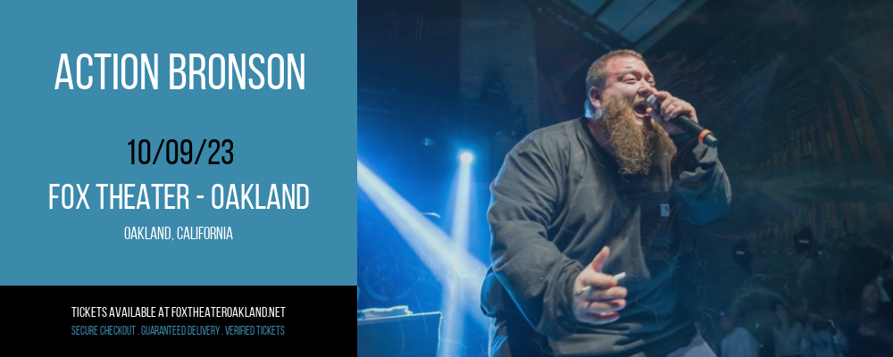 Action Bronson at Fox Theater