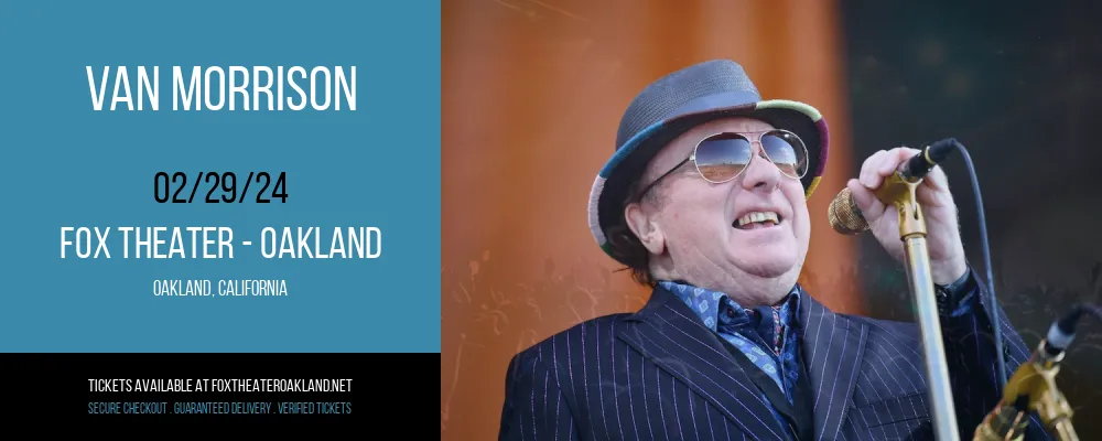 Van Morrison at Fox Theater