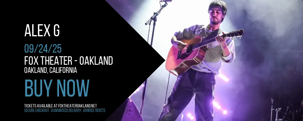 Alex G at Fox Theater