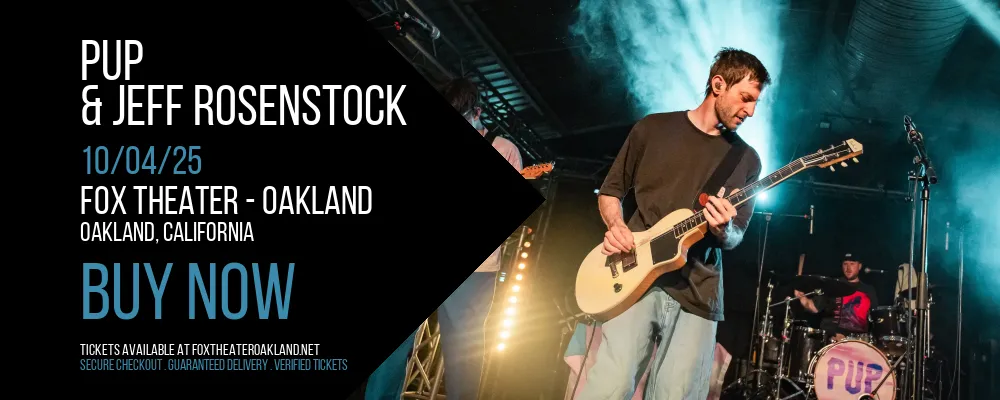 PUP & Jeff Rosenstock at Fox Theater