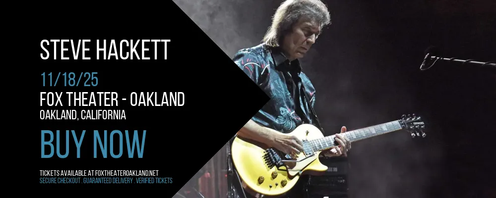 Steve Hackett at Fox Theater
