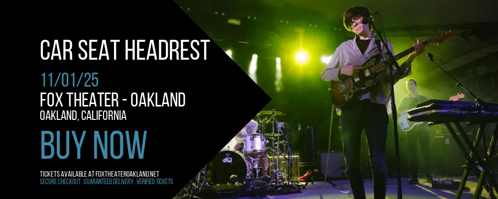 Car Seat Headrest at Fox Theater