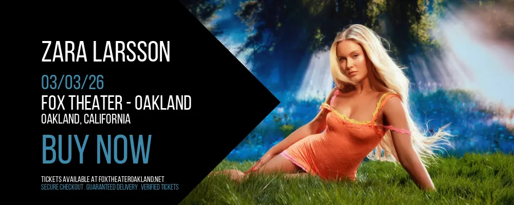 Zara Larsson at Fox Theater