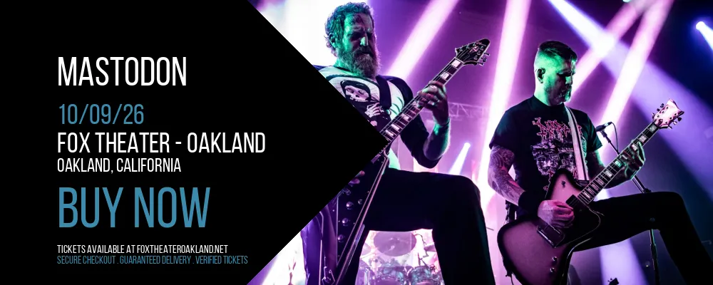 Mastodon at Fox Theater