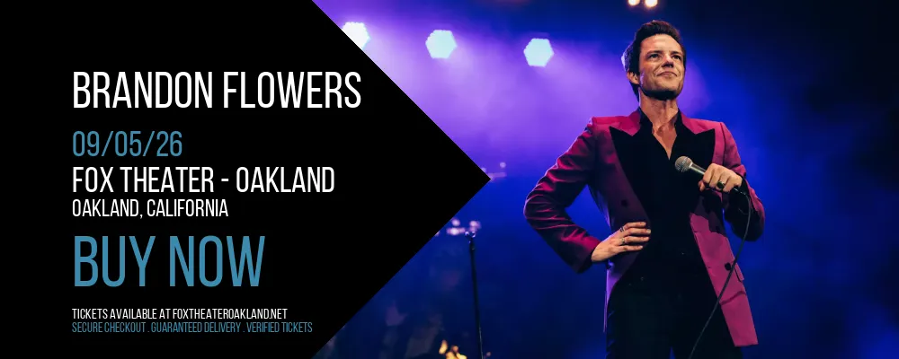 Brandon Flowers at Fox Theater