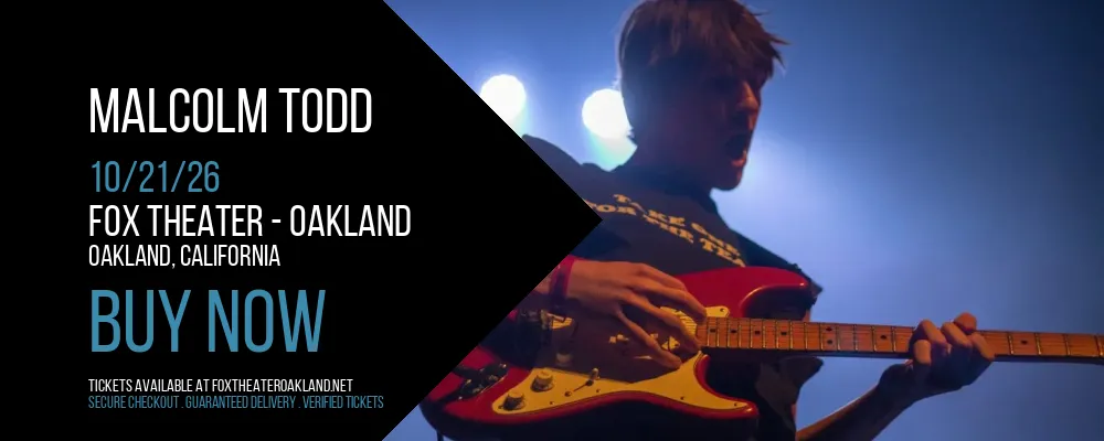 Malcolm Todd at Fox Theater